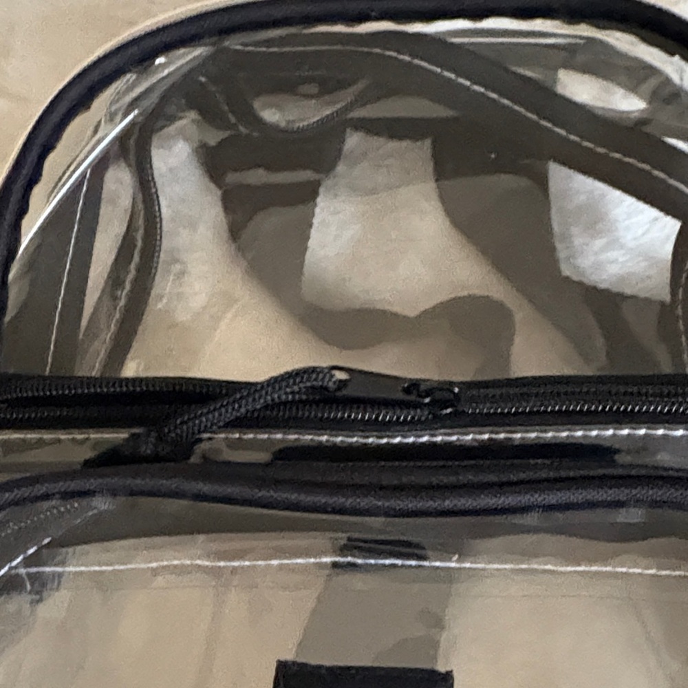 Transparent Black concert bag - Picture 3 of 4